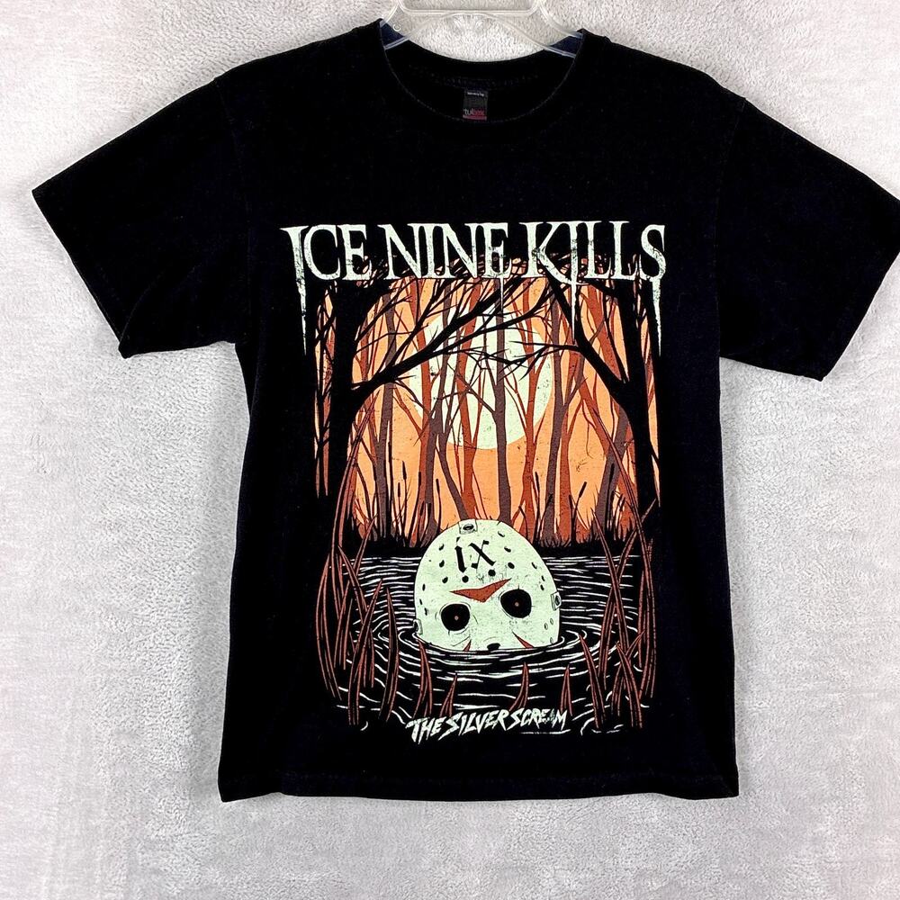 Ice Nine Kills Tshirt Mens S Black The Silver Scream Friday 13th Heavy Metal